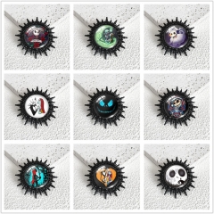 17 Styles The Nightmare Before Christmas Anime Alloy Badge Brooch