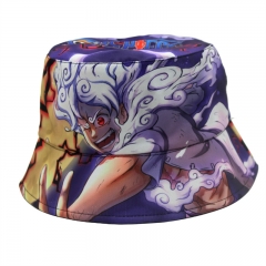 2 Styles One Piece Luffy Cartoon Pattern Hat Anime Cap