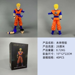 七龙珠 未来孙悟饭双头手可拆卸 盒装手办高0.72kg高28cm 一箱40个