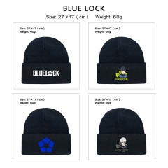 7 Styles Blue Lock Cosplay Cartoon Decoration Anime Knitted Hat