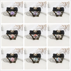 21 Styles Genshin Impact Cartoon Character Cute Decorative Anime Bracelet