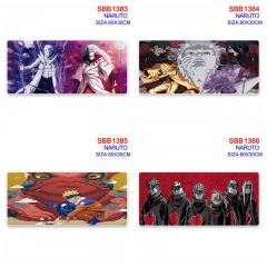 30*60CM 4 Styles Naruto Cartoon Pattern Anime Mouse Pad