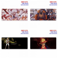 30*80CM 11 Styles One Piece Cartoon Pattern Anime Mouse Pad