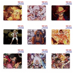 25*30CM 11 Styles One Piece Cartoon Pattern Anime Mouse Pad