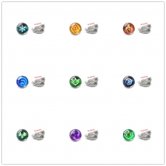 14 Styles Genshin Impact Anime Alloy Earring