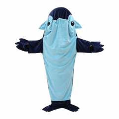 4 Size Lilo & Stitch Cartoon Anime Plush Flannel Sleeping Bag Pajamas