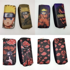 5 Styles Naruto Cartoon Coin Purse Anime Long Wallet