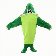 2 Styles 4 Size Super Mario Bro Yoshi Cartoon Anime Plush Flannel Sleeping Bag Pajamas