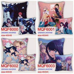 (45*45CM) 30 Styles Gridman Universe Cartoon Pattern Anime Pillow