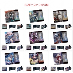 10 Styles Honkai: Star Rail PU Short Hidden Snap Button Purse Anime Wallet