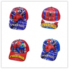 24 Styles Spider Man For Children's Baseball Cap Anime Hat