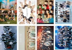 8PCS/SET 42*29CM K-POP SEVENTEEN Paper Poster