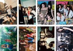 8PCS/SET 42*29CM K-POP AESPA Paper Poster