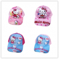12 Styles Hello Kitty For Children's Baseball Cap Anime Hat