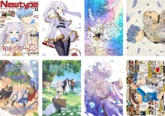 8PCS/SET 42*29CM Frieren: Beyond Journey's End Cartoon Paper Anime Poster
