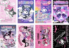 8PCS/SET 42*29CM Sanrio My Melody Kuromi Cartoon Anime Paper Poster