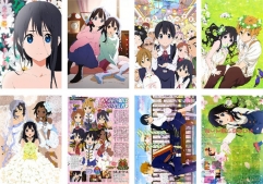 8PCS/SET 42*29CM Tamako Market Cartoon Paper Anime Poster