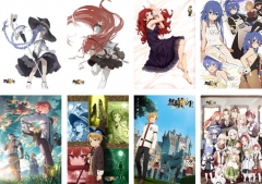 8PCS/SET 42*29CM Mushoku Tensei: Jobless Reincarnation Cartoon Paper Anime Poster