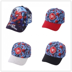 6 Styles Spider Man For Children's Baseball Cap Anime Hat