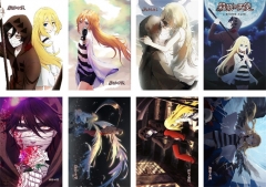 8PCS/SET 42*29CM Angels of Death Cartoon Paper Anime Poster