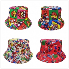 14 Styles Super Mario Bro For Adult Anime Fisherman's Hat