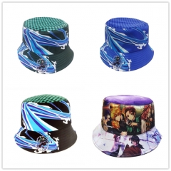 8 Styles Demon Slayer: Kimetsu no Yaiba For Adult Anime Fisherman's Hat