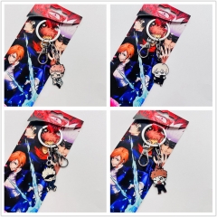 4 Styles Jujutsu Kaisen Cartoon Cute Anime Keychain