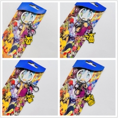 8 Styles Pokemon Cartoon Cute Anime Keychain