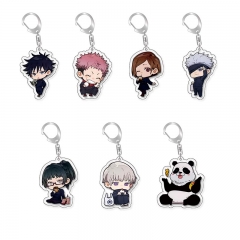 17 Styles Jujutsu Kaisen Cartoon Anime Acrylic Keychain