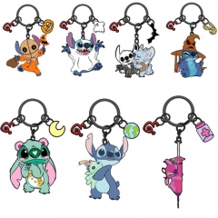 7 Styles Lilo & Stitch Anime Keychain