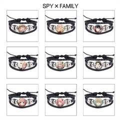 21 Styles SPY×FAMILY Cartoon Anime Bracelet Wristband