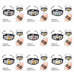 28 Styles Pokemon Cartoon Anime Bracelet Wristband