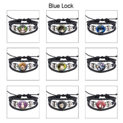 21 Styles Blue Lock Cartoon Anime Bracelet Wristband