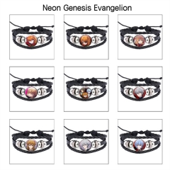 14 Styles EVA/Neon Genesis Evangelion Cartoon Anime Bracelet Wristband