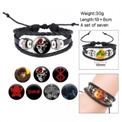 (Replaceable Pattern)Berserk Cartoon Anime Bracelet Wristband