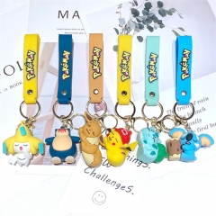 17 Styles Pokemon Pikachu Cartoon Anime Figure Keychain