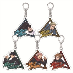 9 Styles Jujutsu Kaisen Cartoon Anime Acrylic Keychain