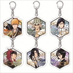 26 Styles BLEACH Cartoon Anime Acrylic Keychain