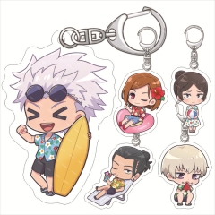 14 Styles Jujutsu Kaisen Cartoon Anime Acrylic Keychain