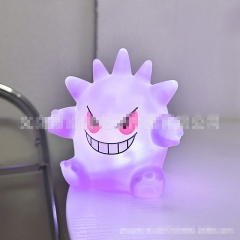 （Opp Bag）Pokemon Gengar Cartoon Anime PVC Figure Toy Doll with Light