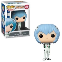 Funko pop 745# EVA 新世纪福音战士 凌波丽 盒装手办 高约10cm