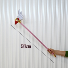 98CM Card Captor Sakura Cartoon Cosplay Prop Anime Magic Wand