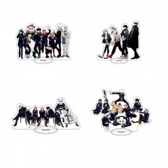 5 Styles Jujutsu Kaisen Cartoon Acrylic Anime Standing Plate