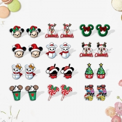 14 Styles Christmas Gift Anime Alloy Earring