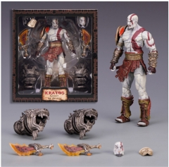 neca正版7寸战神3手办1NECA战神3 Kratos 奎托斯 7寸 狮子 火焰刀