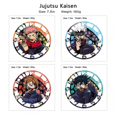 7 Styles Jujutsu Kaisen Cartoon Decoration Anime Wall Clock