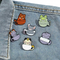6 Styles Pokemon Cartoon Pendant Character Anime Badge Brooch