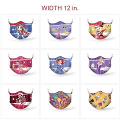 12 Styles The Amazing Digital Circus Cartoon Pattern Anime Mask