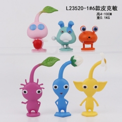 4-10CM Ice Pikmin Oatchi Dog Cartoon Character Decoration Anime PVC Figure