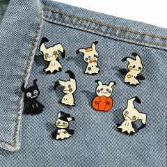 8 Styles Pokemon Cartoon Pendant Character Anime Badge Brooch